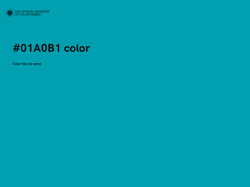 #01A0B1 color image