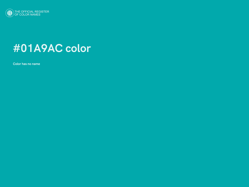 #01A9AC color image