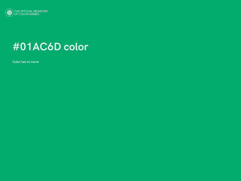 #01AC6D color image