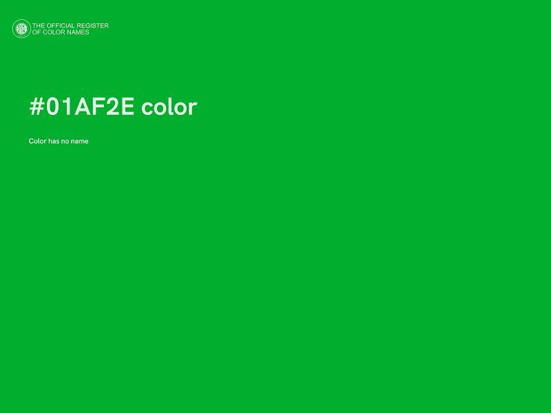 #01AF2E color image