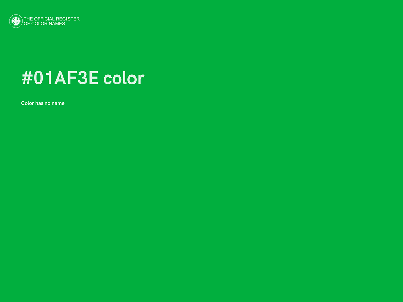 #01AF3E color image