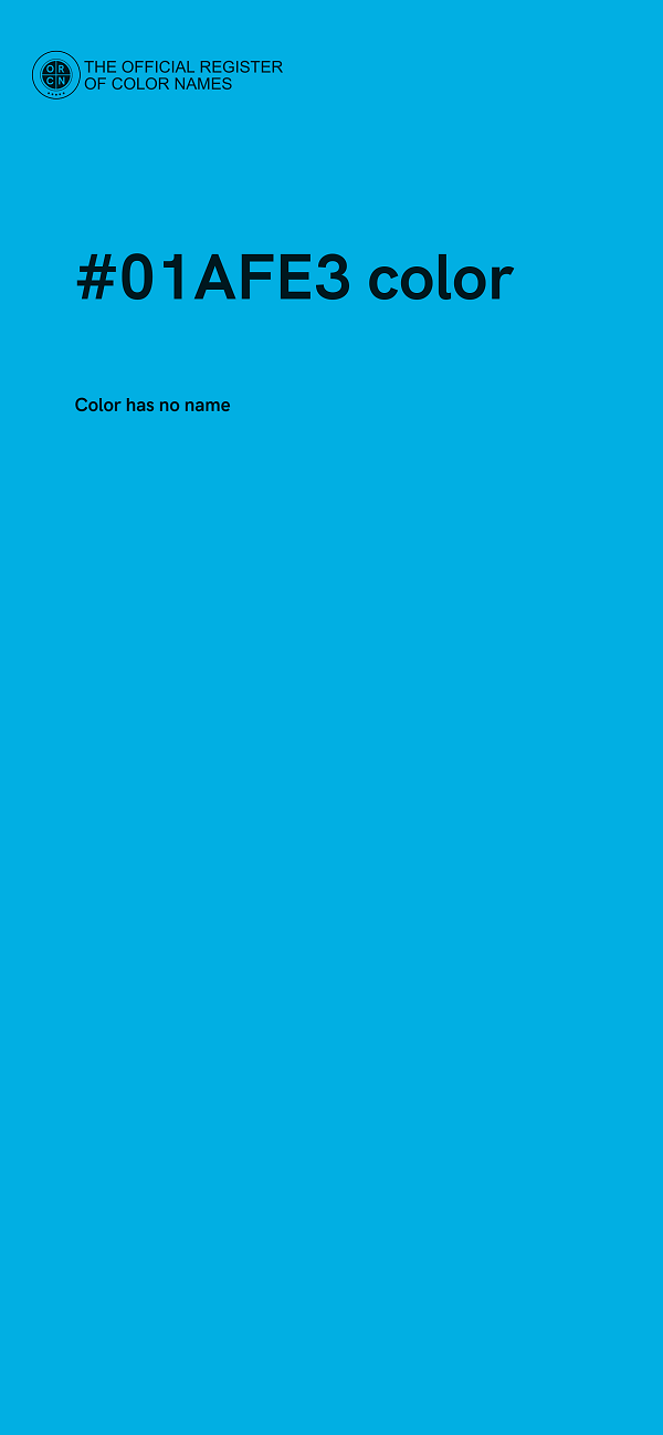 #01AFE3 color image