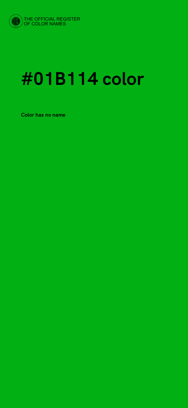 #01B114 color image