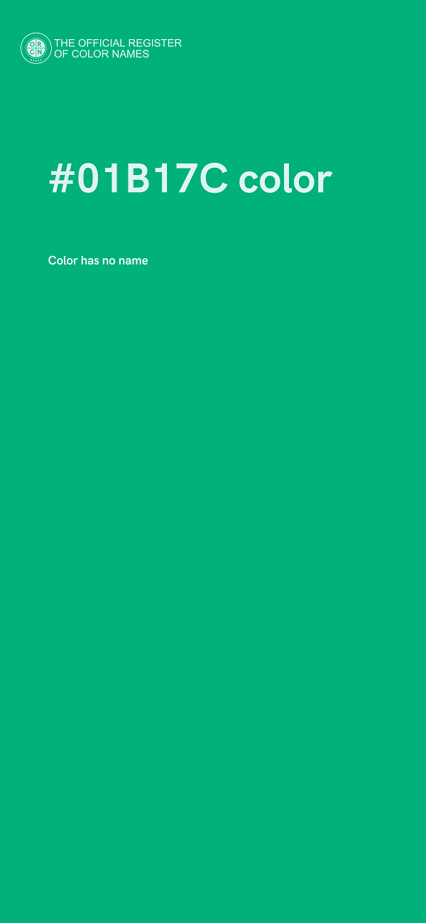 #01B17C color image