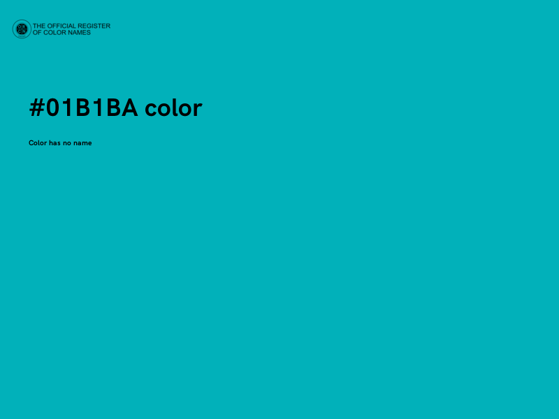 #01B1BA color image