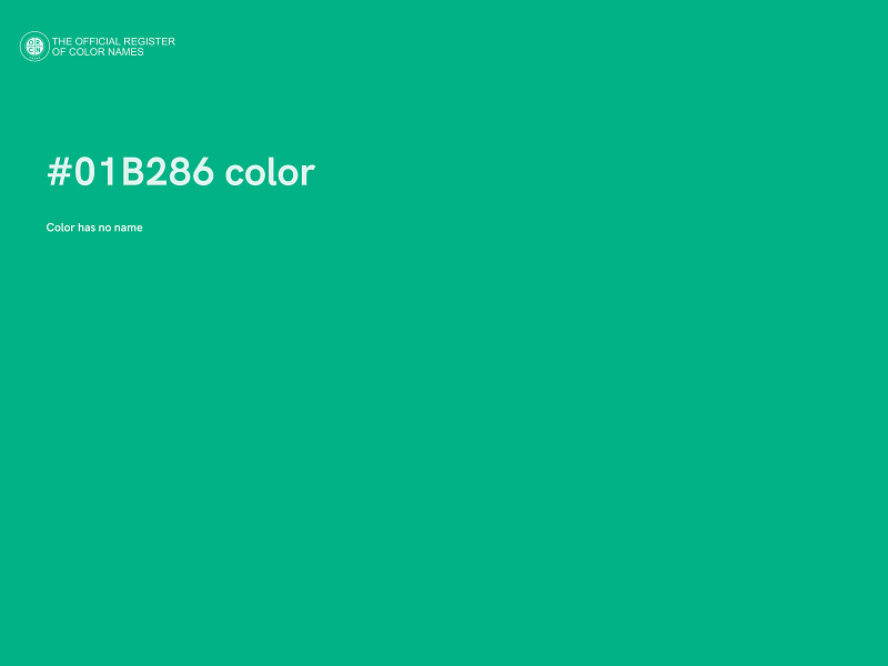 #01B286 color image