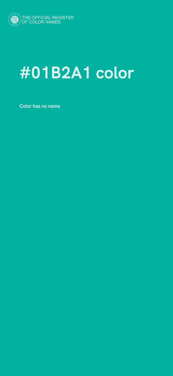 #01B2A1 color image