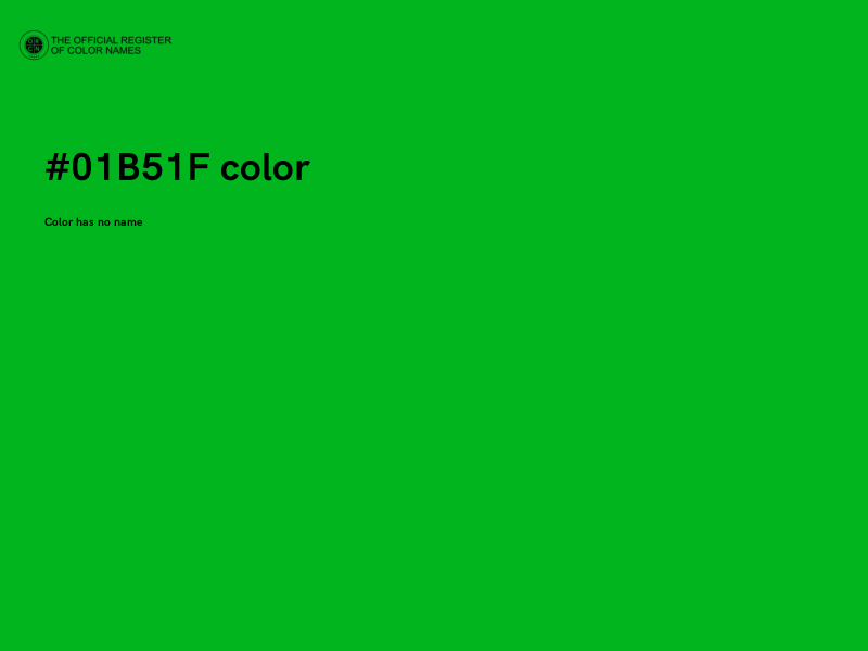 #01B51F color image