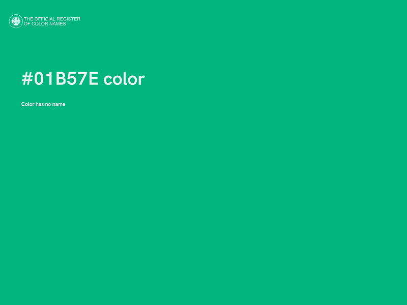 #01B57E color image