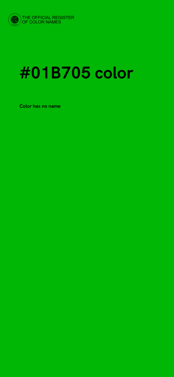 #01B705 color image
