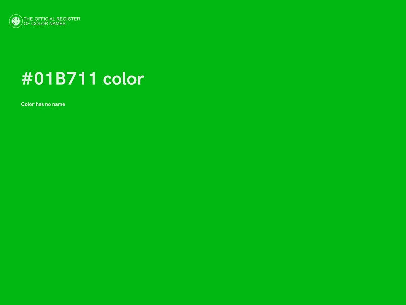 #01B711 color image