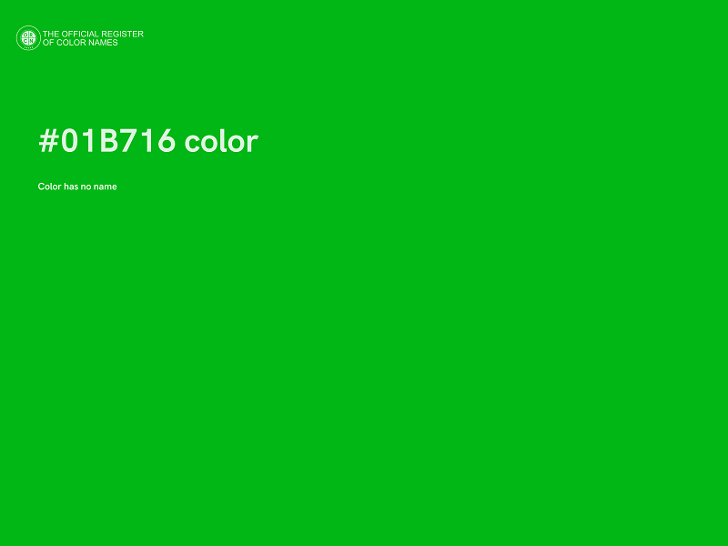 #01B716 color image