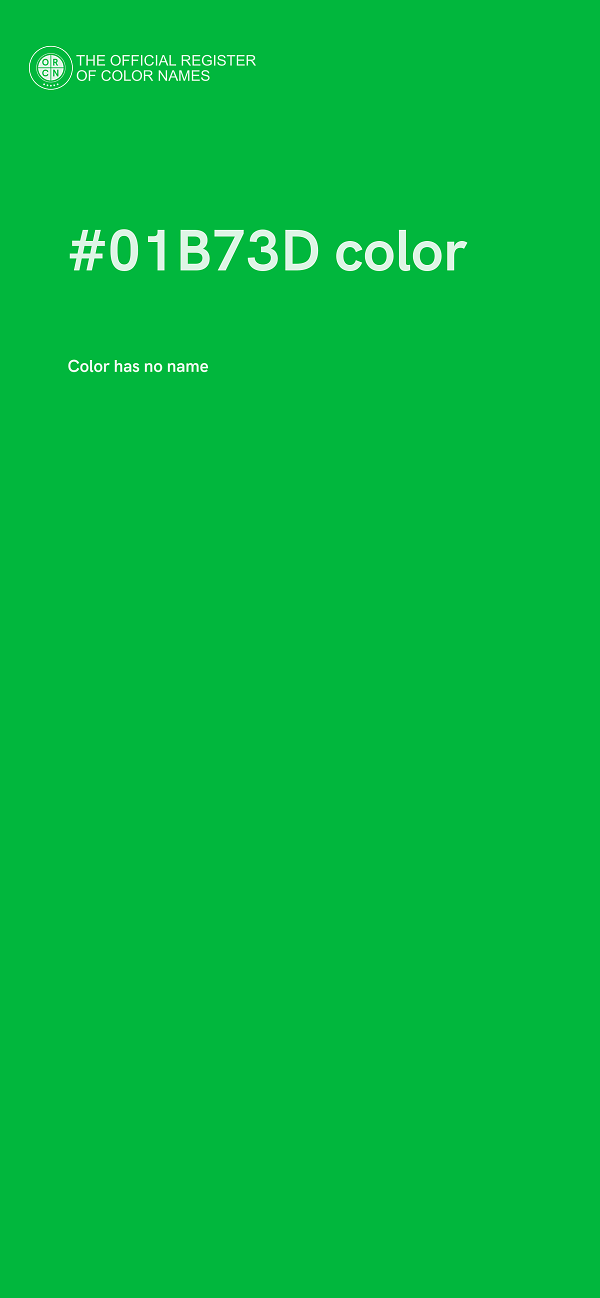 #01B73D color image