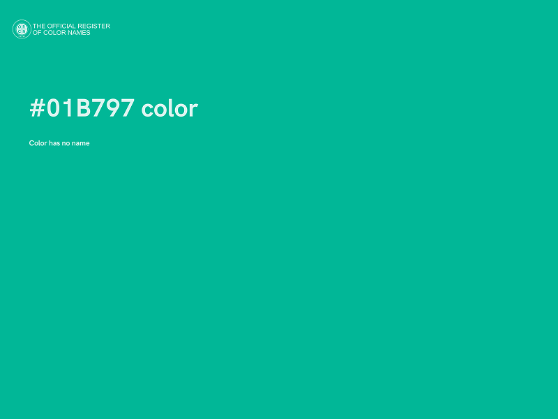#01B797 color image