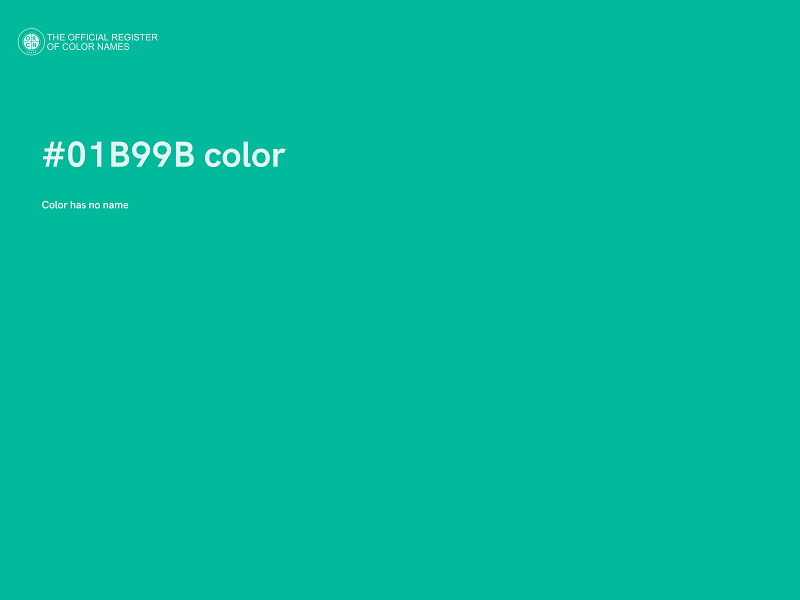 #01B99B color image