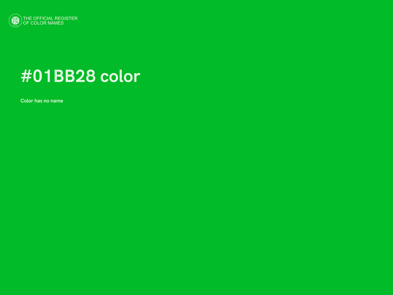 #01BB28 color image