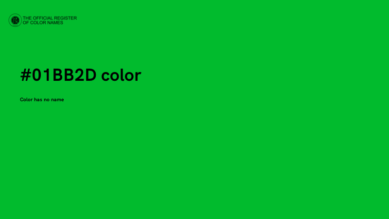 #01BB2D color image