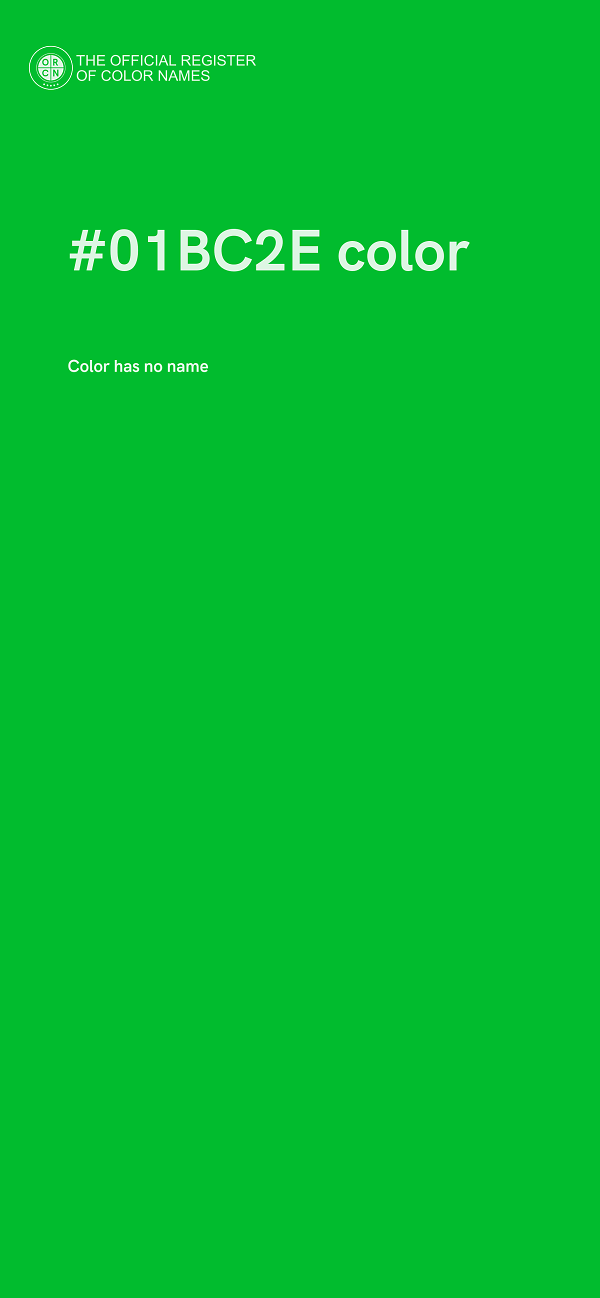 #01BC2E color image