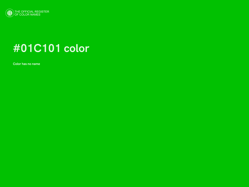 #01C101 color image