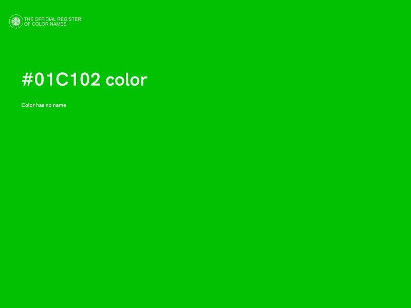 #01C102 color image