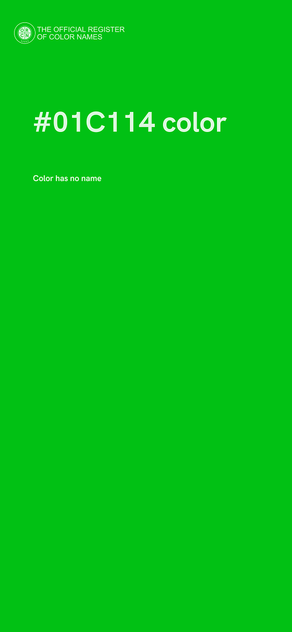 #01C114 color image