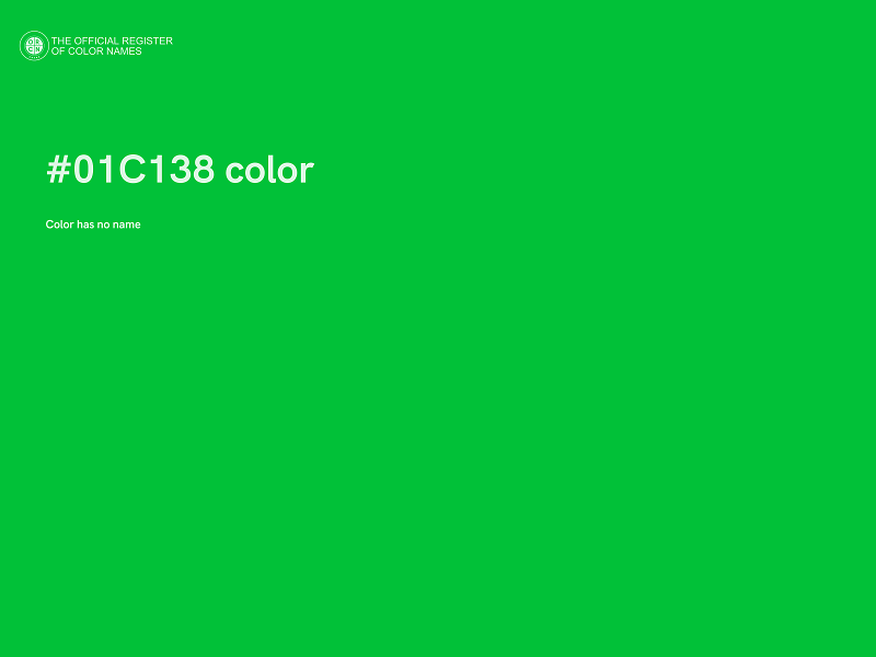 #01C138 color image