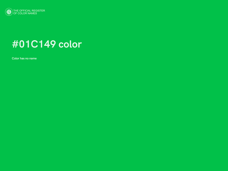 #01C149 color image