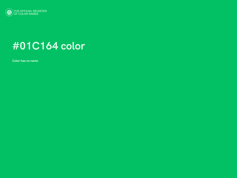 #01C164 color image
