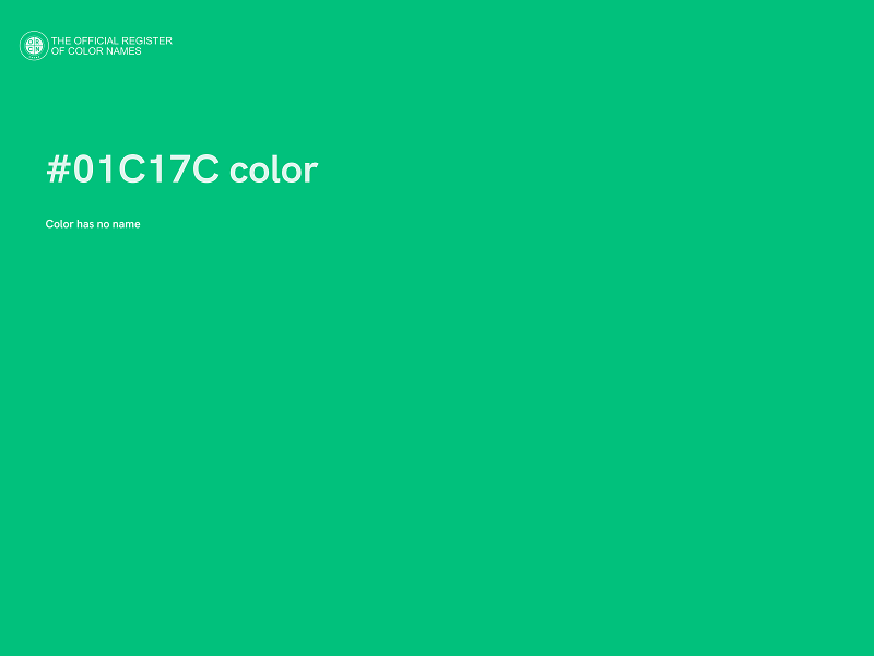 #01C17C color image