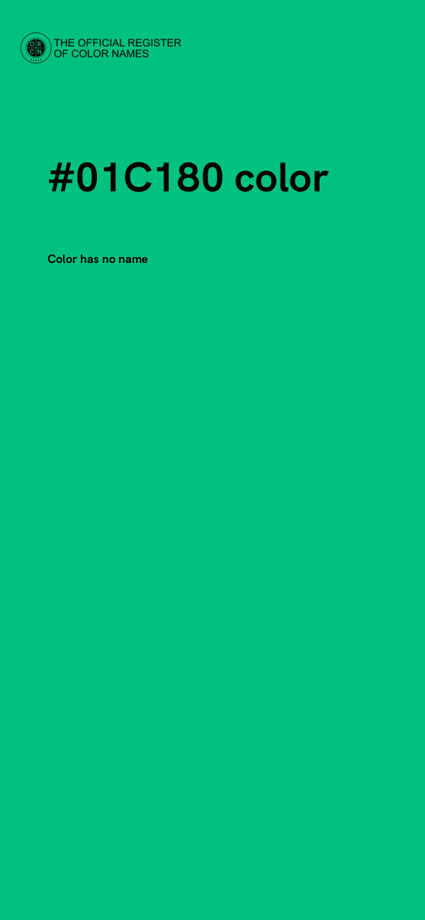 #01C180 color image