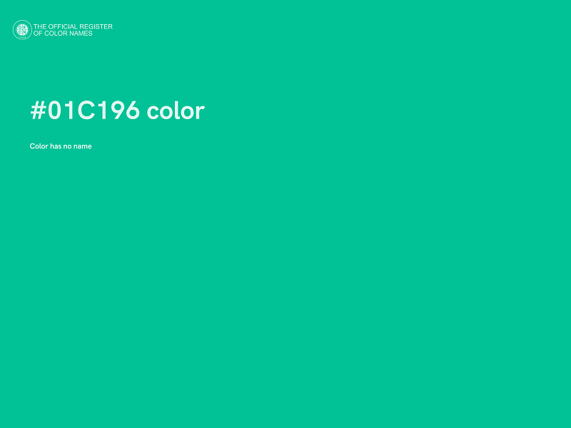 #01C196 color image