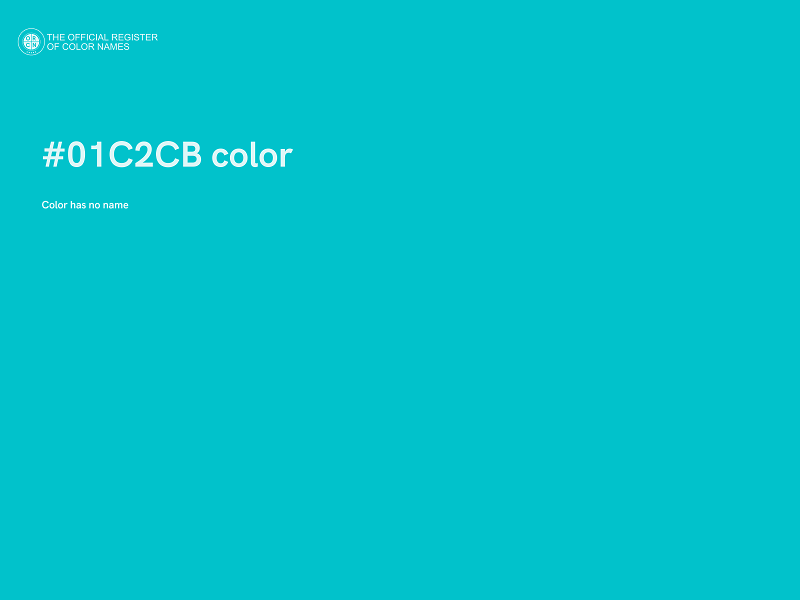 #01C2CB color image