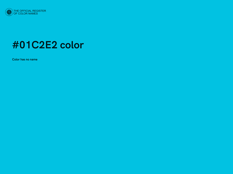 #01C2E2 color image