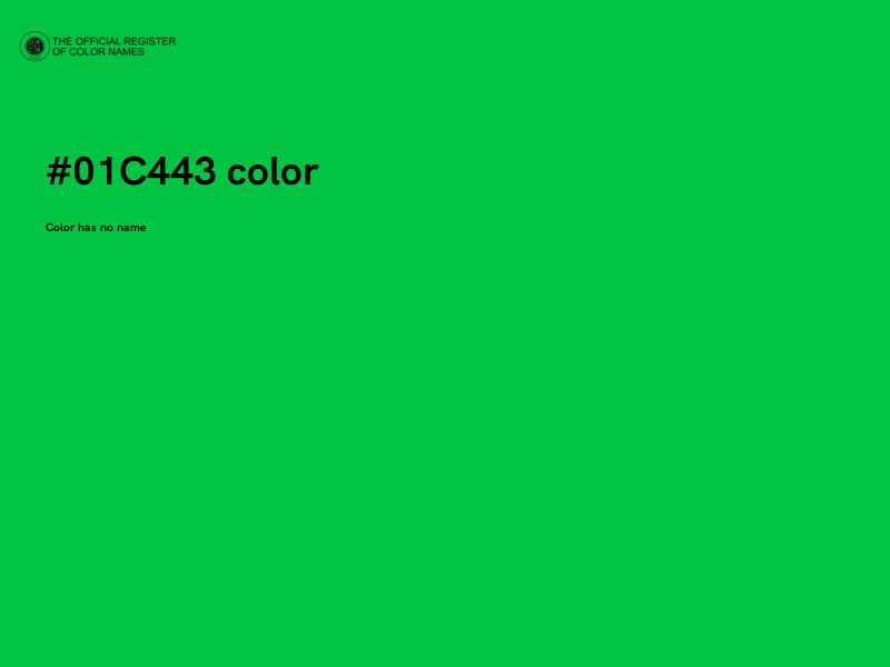 #01C443 color image