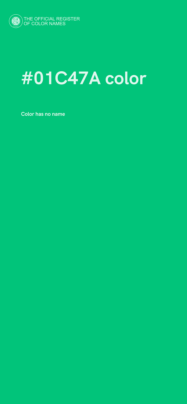#01C47A color image