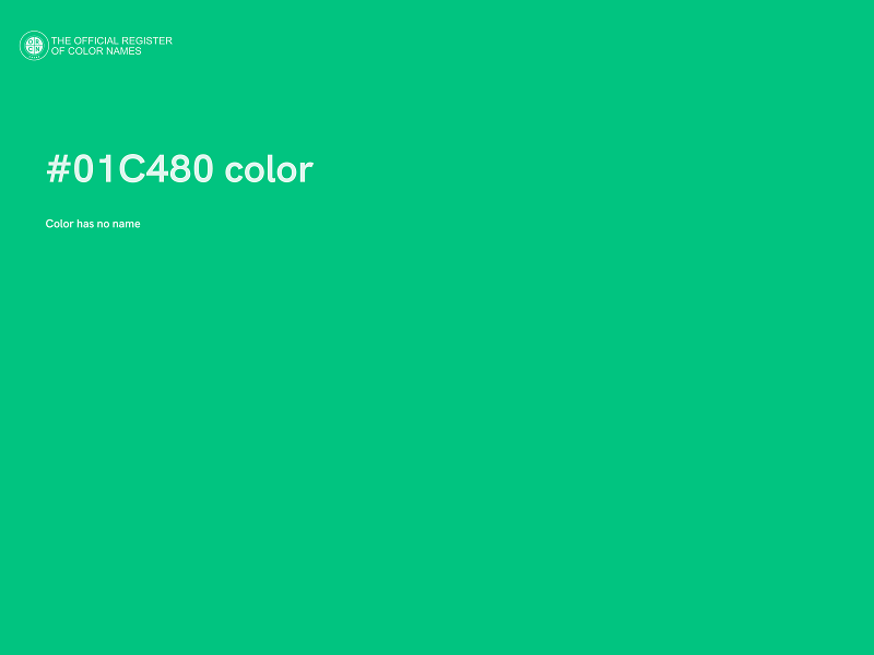 #01C480 color image
