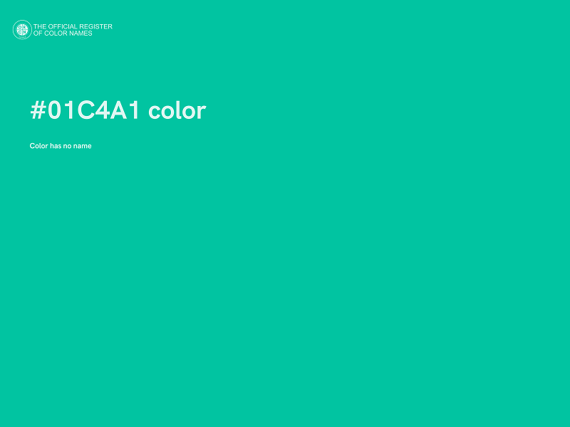 #01C4A1 color image
