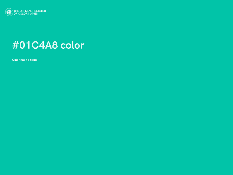 #01C4A8 color image