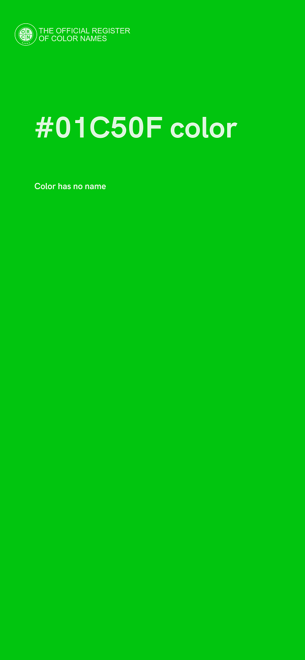 #01C50F color image