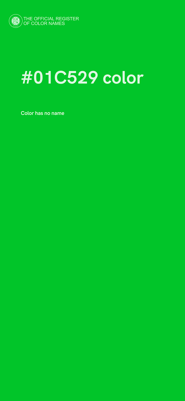 #01C529 color image