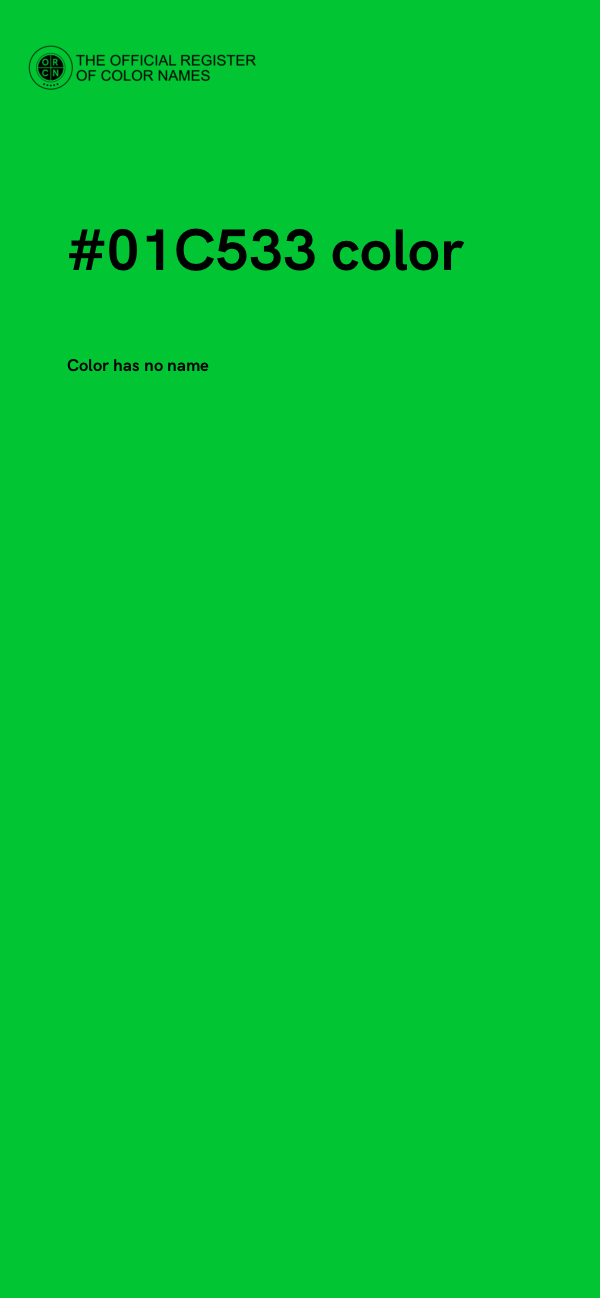 #01C533 color image