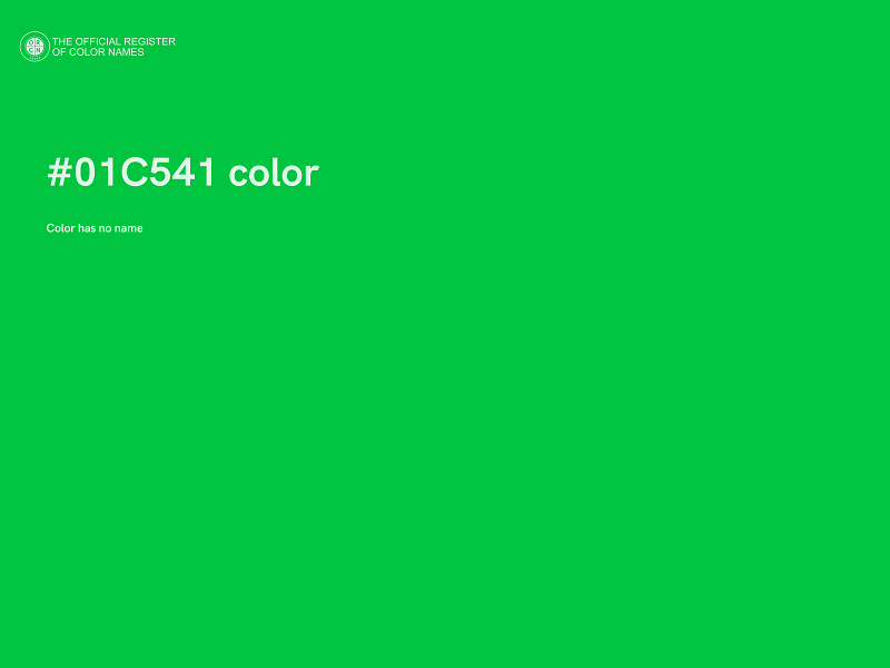 #01C541 color image