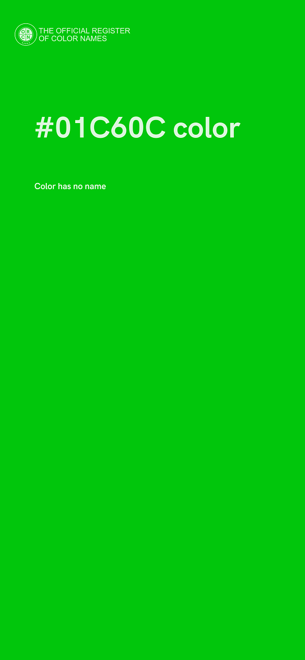 #01C60C color image