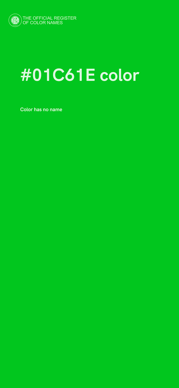 #01C61E color image