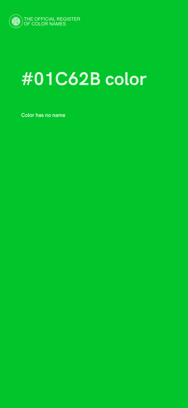 #01C62B color image