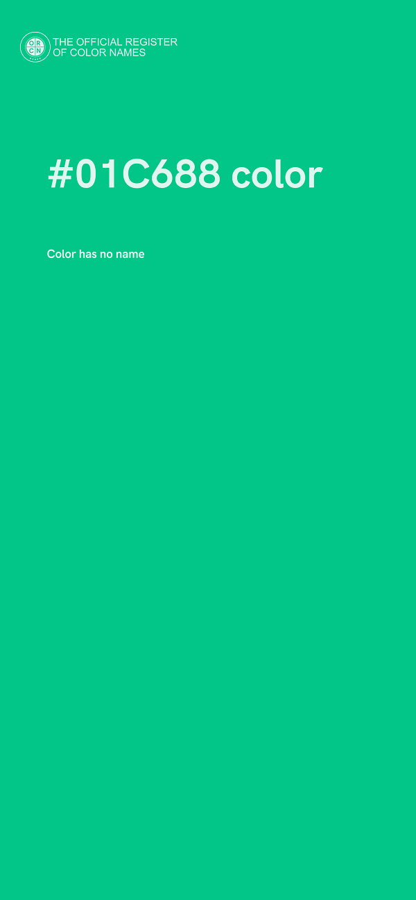 #01C688 color image