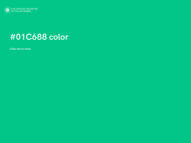 #01C688 color image