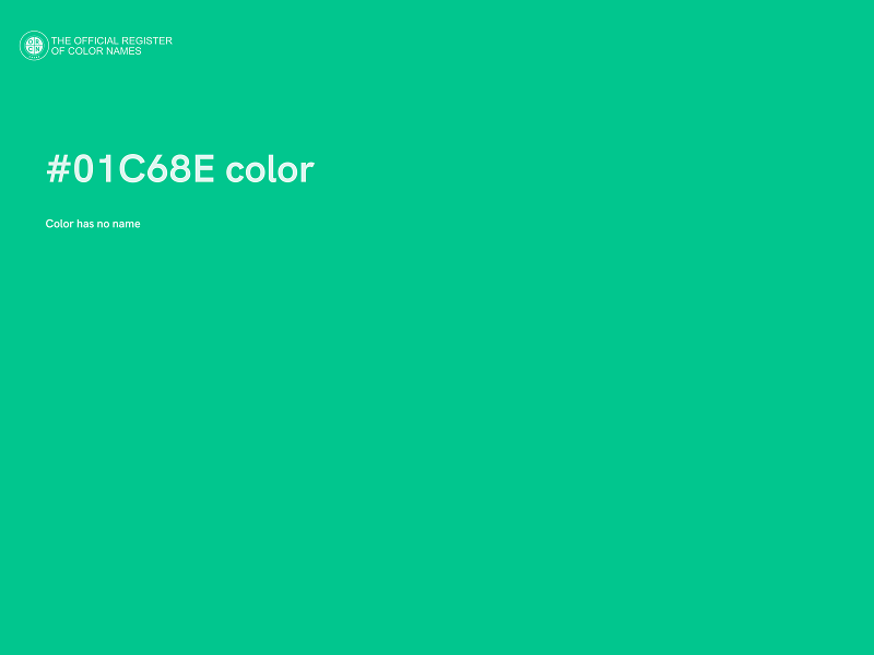 #01C68E color image