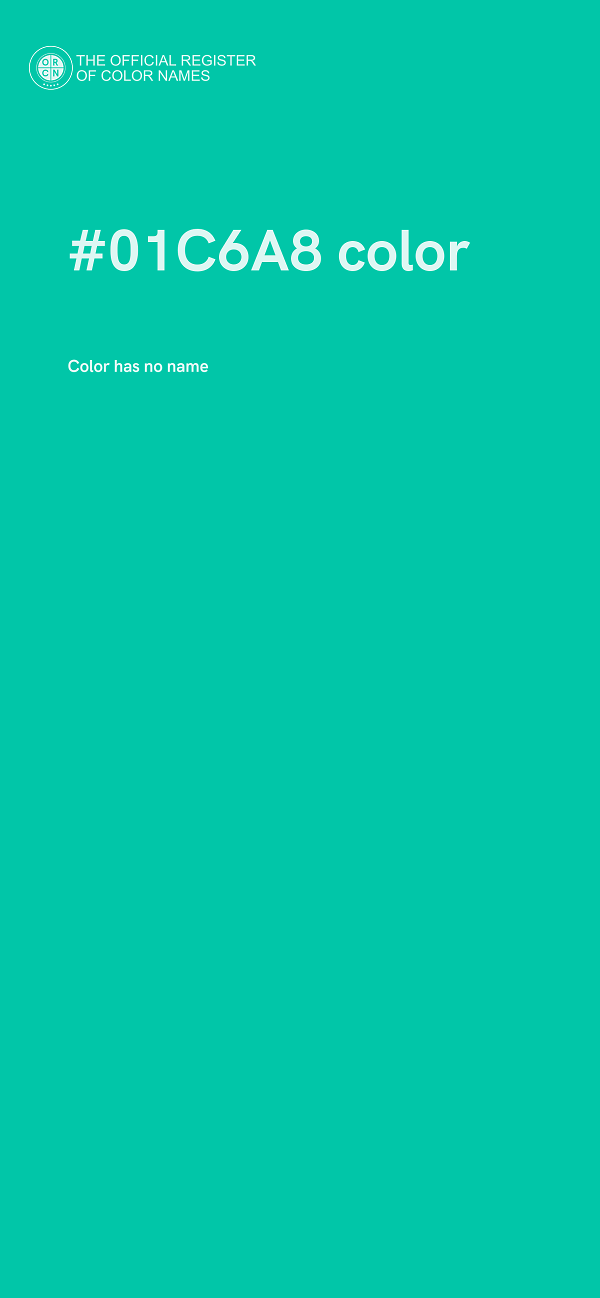 #01C6A8 color image