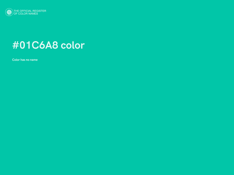 #01C6A8 color image